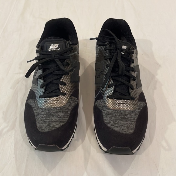 New Balance NB 696 Re-engineered Black Gray Metallic Olive WL696NOC - Picture 3 of 8